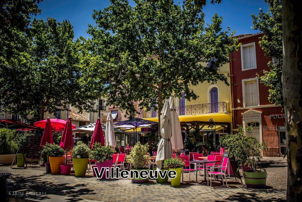 Hotel Las Cigalas Villeneuve-lès-Béziers Esterno foto